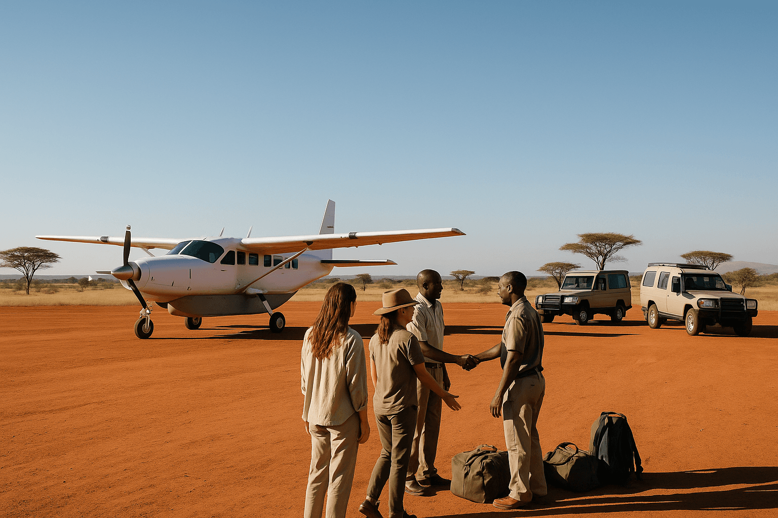 Day 1: Fly from Nairobi to Maasai Mara National Reserve