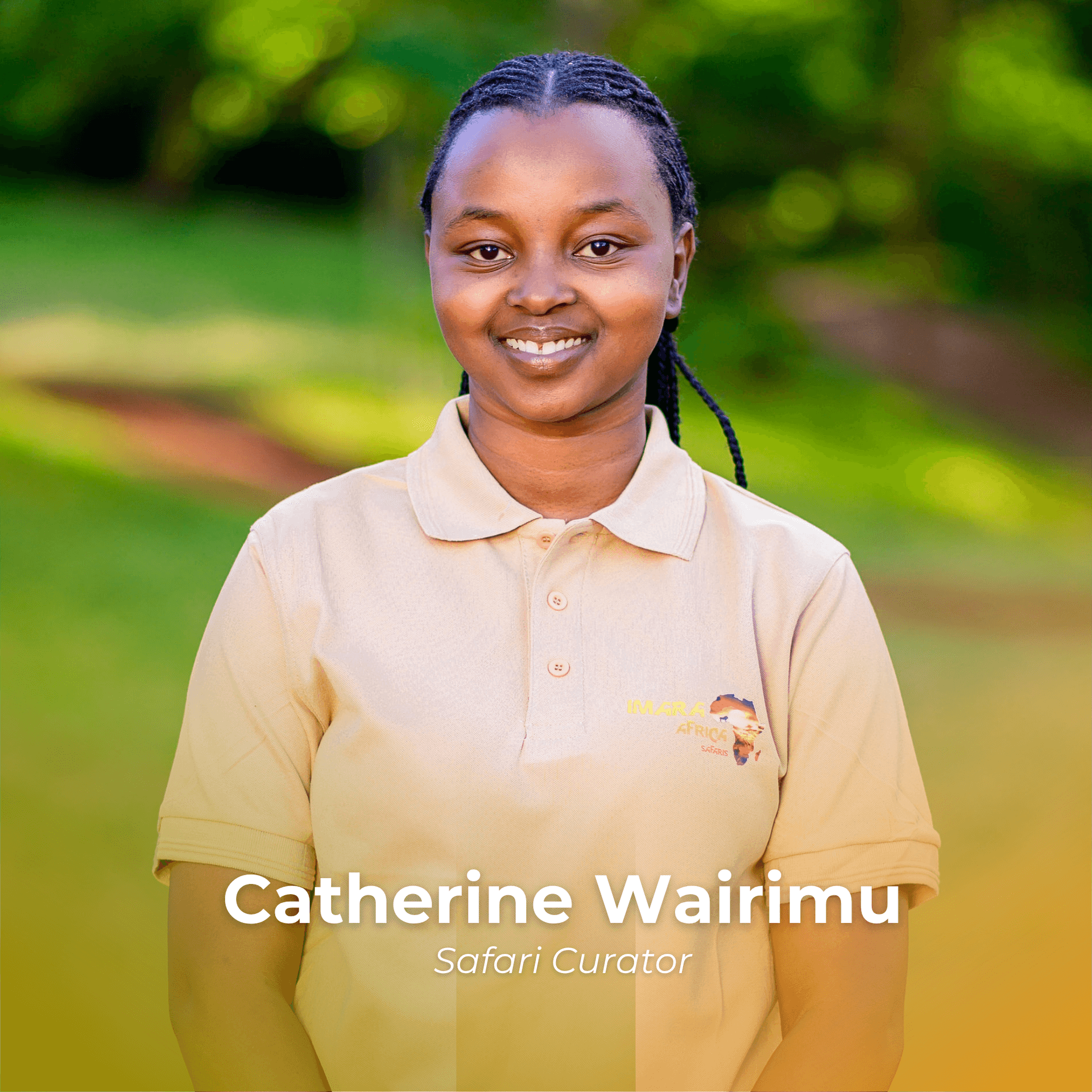 Catherine Wairimu — Safari Curator • Sales & Marketing at Imara Africa Safaris