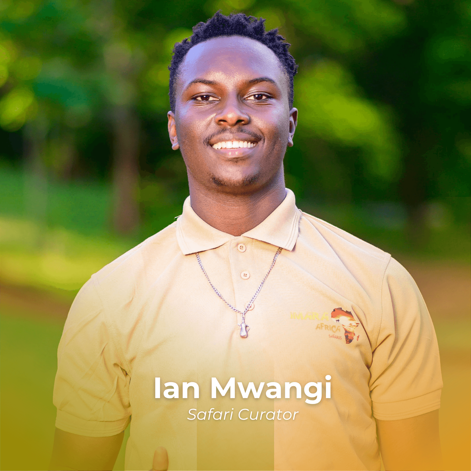 Ian Mwangi — Safari Curator • Sales & Marketing at Imara Africa Safaris