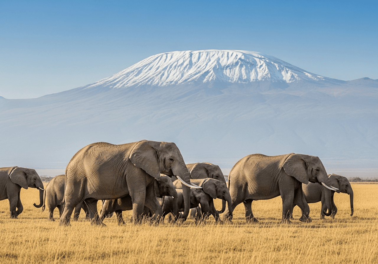 Day 1: Arrival in Nairobi City and transfer to Amboseli National Park